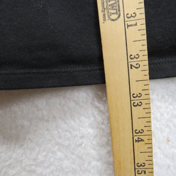 Eileen Fisher Dress Womens Small Black Organic Cotton Hooded Knee Length Coverup - Picture 10 of 10